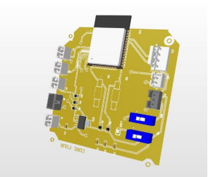Sensor Unit PCB 3D View